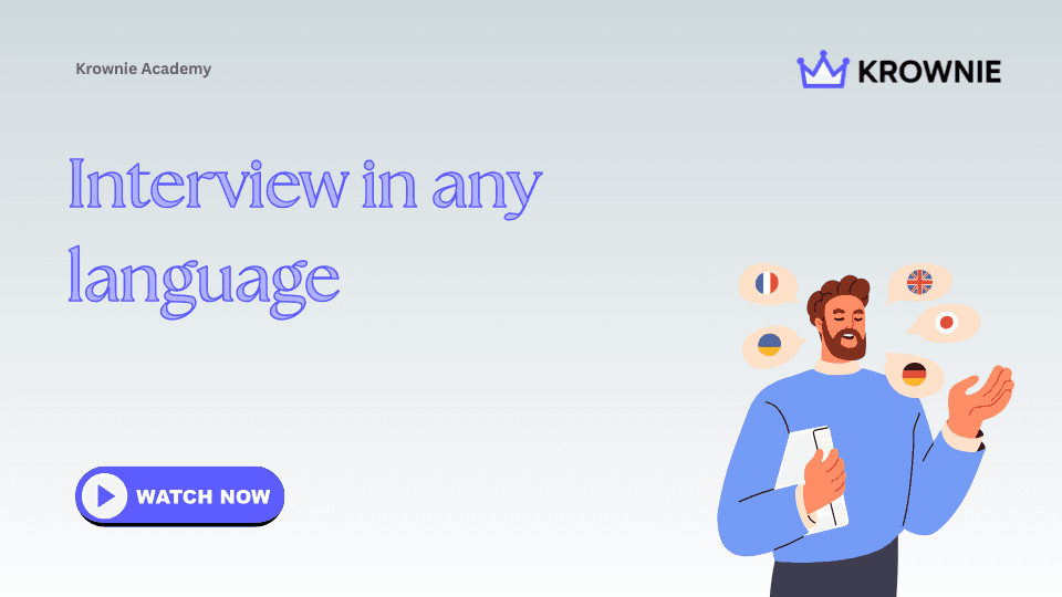 Interview in any language